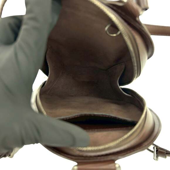 LOUIS VUITTON Authentic Brown Leather Backpack main image 7